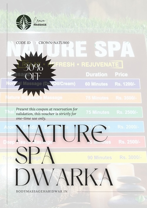 Nature Spa Dwarka Sector Home Service Body Spa Center