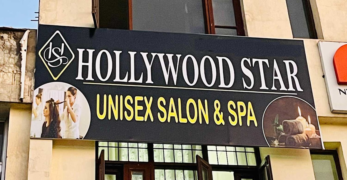 hollywood star unisex salon and sppa kalka shimla road